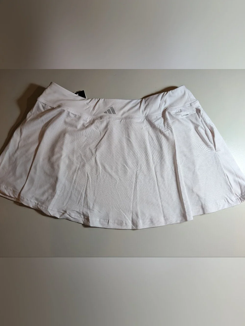 Adidas White Women's XL Tennis Club Skirt NWT